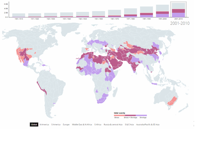Xem bản đồ biết cả thế giới thiếu nước  - Ảnh 1.