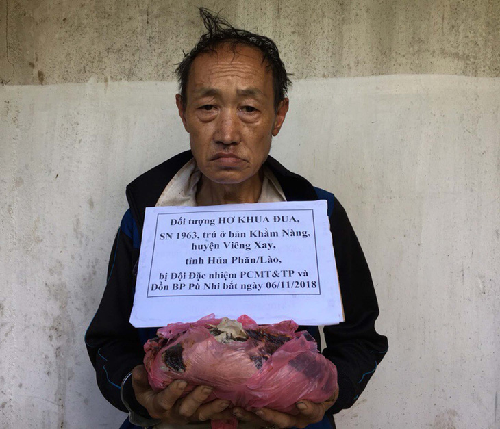 Bắt nghi phạm vận chuyển 3kg thuốc phiện từ Lào vào Thanh Hóa - Ảnh 1.