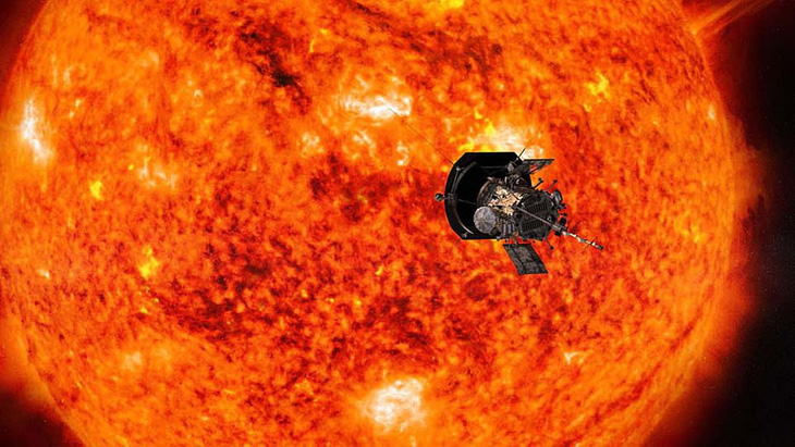 Tàu thăm dò Parker Solar đã đi vào khí quyển mặt trời - Ảnh 1.