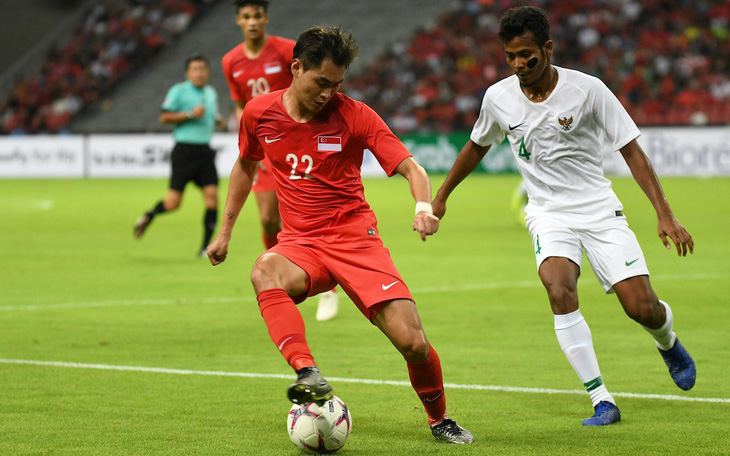 Singapore thắng sát nút Indonesia trong trận cầu đầy căng thẳng