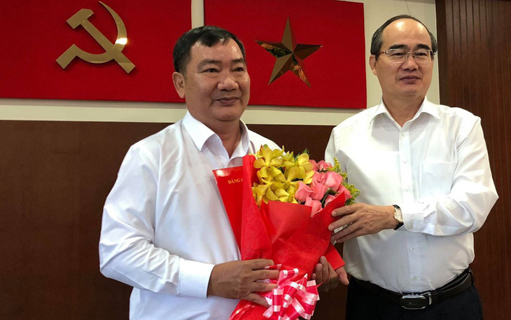 Ông Trần Văn Thuận giữ chức bí thư Quận ủy quận 2