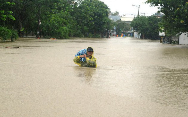 9 người chết và mất tích do mưa lũ ở miền Trung