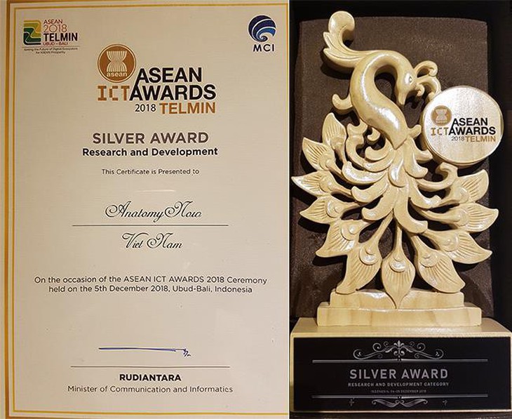 ĐH Duy Tân giành giải bạc tại ASEAN ICT Awards 2018 - Ảnh 2.