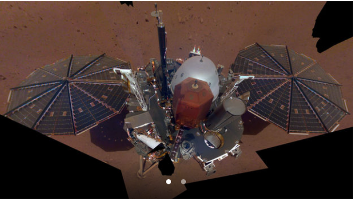Tàu thăm dò NASA khoe nơi làm việc trên sao Hỏa - Ảnh 1.