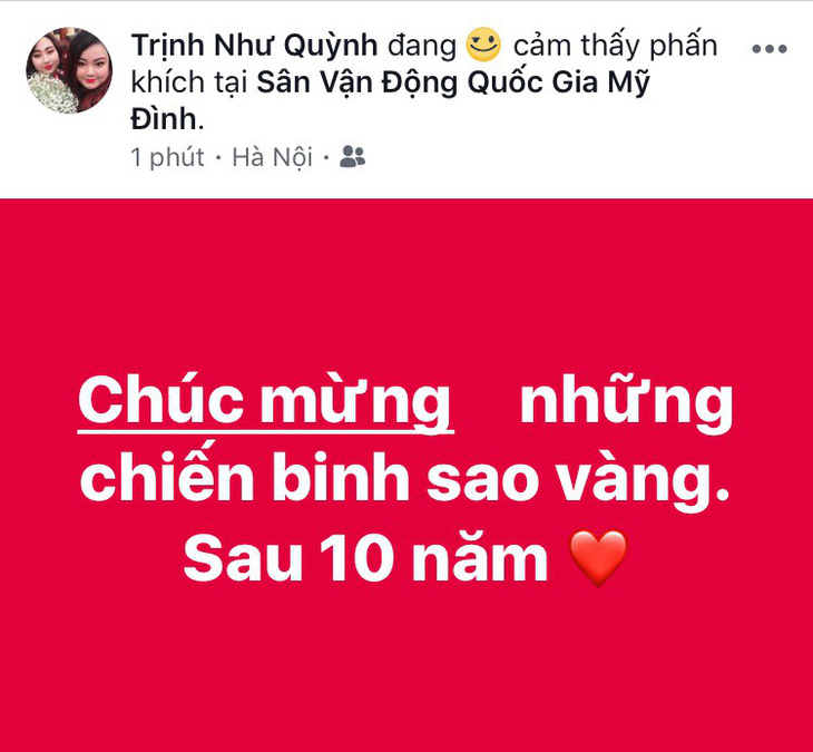 Dân mạng nhuộm đỏ mạng xã hội khi tuyển Việt Nam vô địch - Ảnh 7.