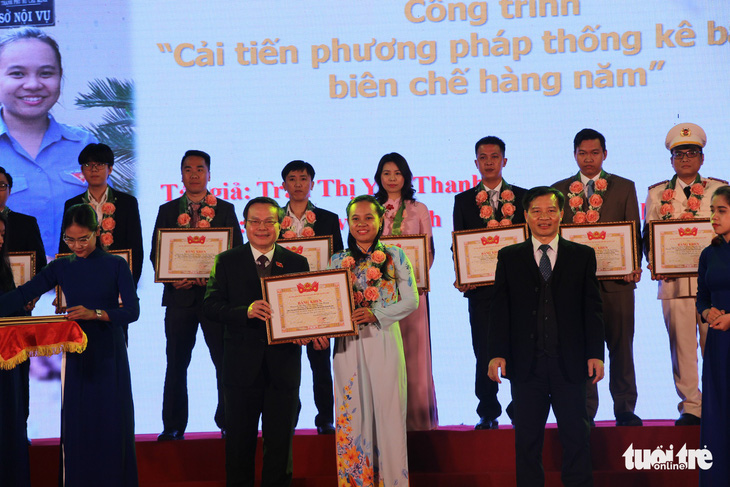 Trao thưởng 28 sản phẩm, công trình sáng tạo trẻ năm 2018 - Ảnh 1.