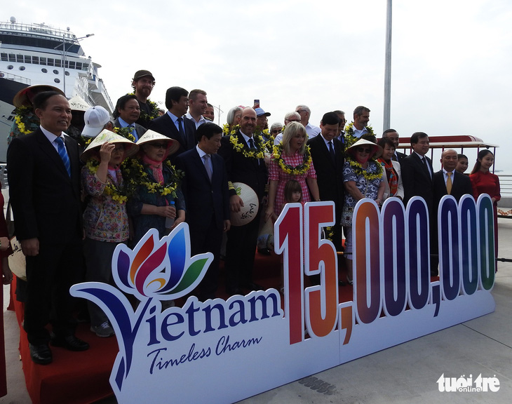 Cảng tàu khách quốc tế Hạ Long đón khách quốc tế thứ 15 triệu đến Việt Nam - Ảnh 6.