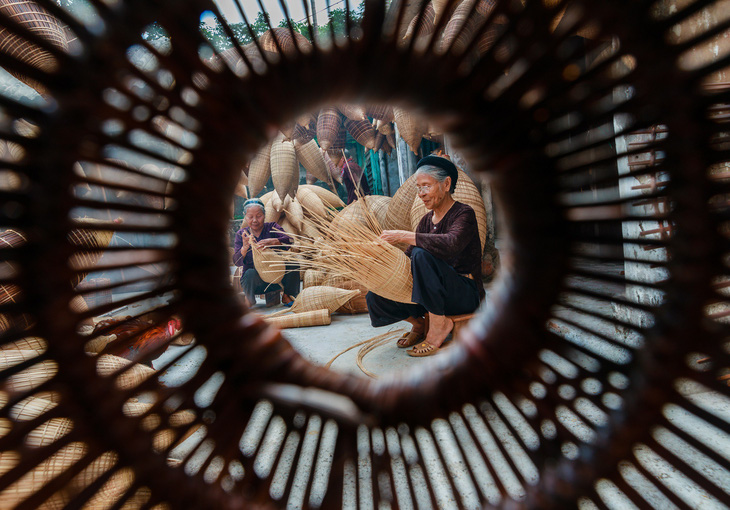 Thăm làng nghề đan đó 200 tuổi ở Hưng Yên - Ảnh 4.