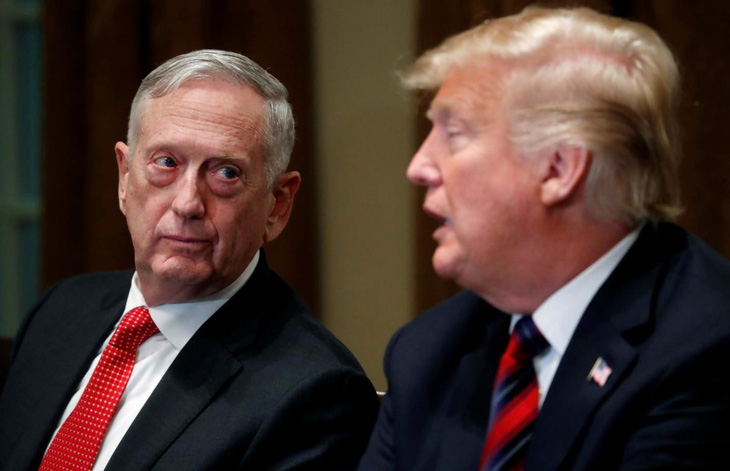 Thăng trầm của Bộ trưởng Quốc phòng Mattis dưới thời ông Trump - Ảnh 1.