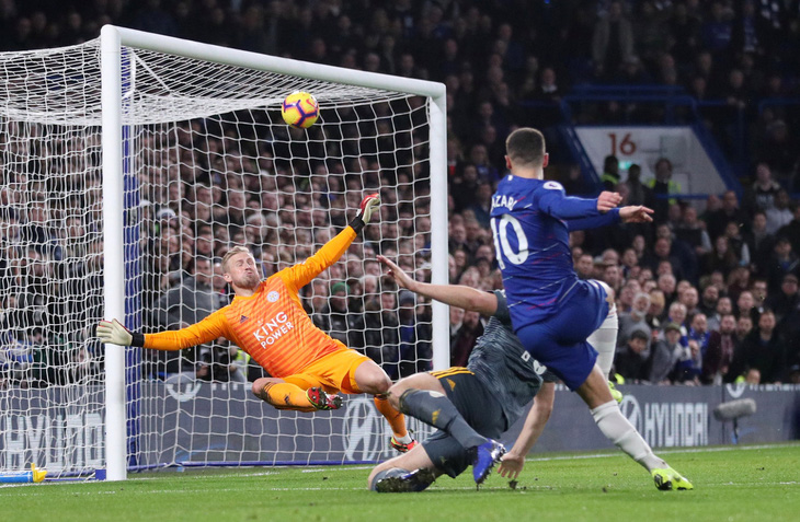 Vardy ‘nổ súng’, Leicester hạ gục Chelsea tại Stamford Bridge - Ảnh 1.