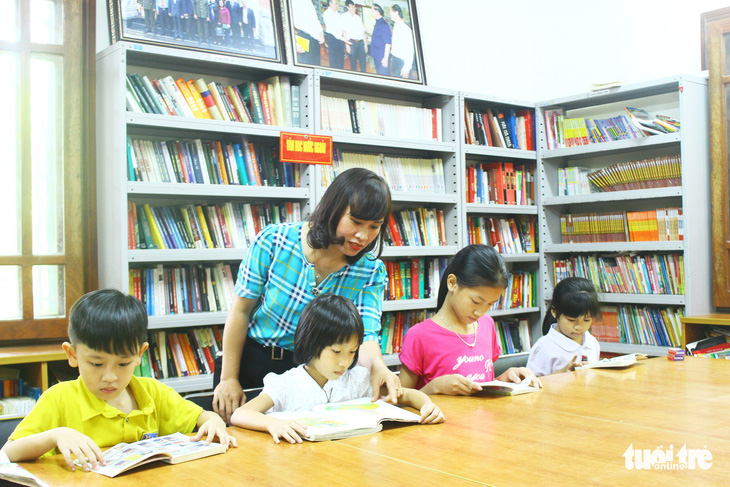 Thư viện Làng Sen lan tỏa văn hóa đọc trên quê Bác - Ảnh 1.