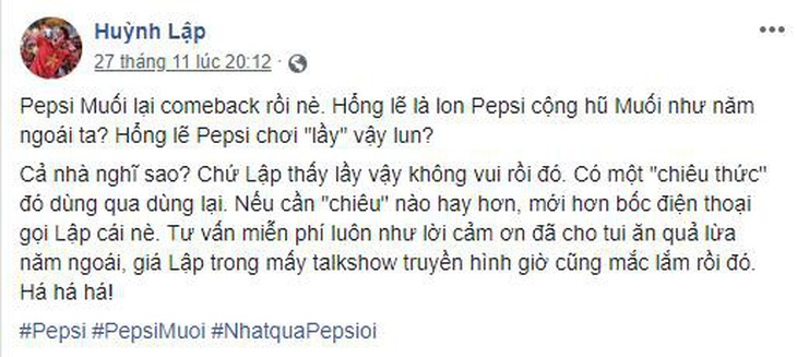 Sao Việt livestream khẳng định Pepsi Muối là thật - Ảnh 3.