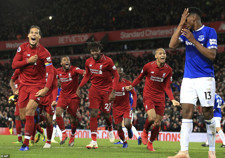 ‘Siêu dự bị’ Origi giúp Liverpool hạ Everton ở phút 90+6 - Ảnh 3.