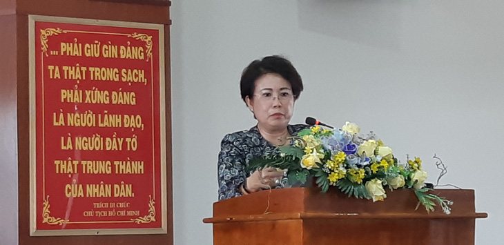 Bà Phan Thị Mỹ Thanh nhận nhiệm vụ tại Ủy ban Mặt trận Tổ quốc - Ảnh 1.
