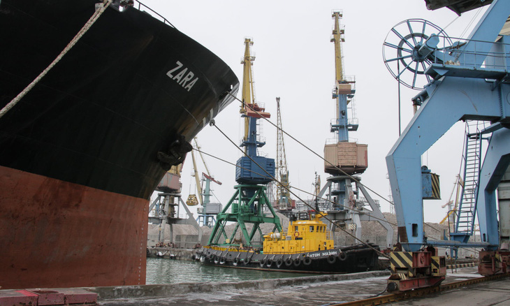 Ukraine thông báo các cảng biển nước này đã được khai thông - Ảnh 1.