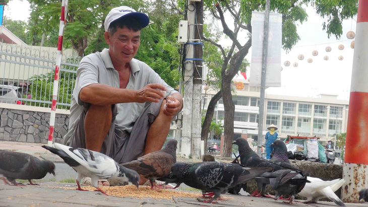 Người nuôi chim trời giữa lòng  thành phố - Ảnh 1.