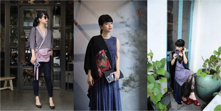 Cùng các Fashionista Việt tạo dấu ấn thời trang với màu tím khói - Ảnh 2.