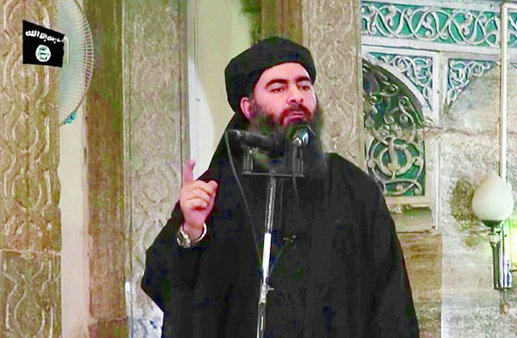 Thủ lĩnh khủng bố IS còn sống nhưng bị thương rất nặng - Ảnh 1.