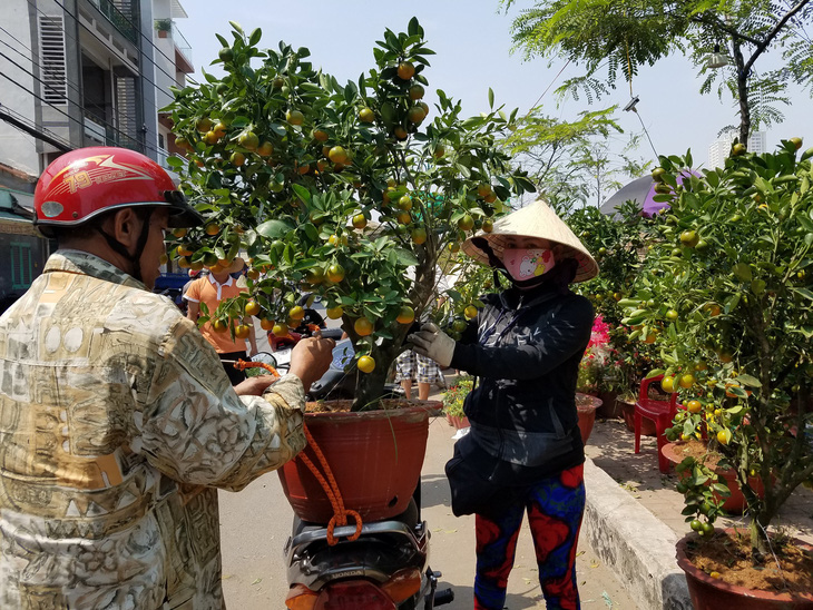 29 Tết: Mai, tắc giảm giá, dân Sài Gòn tranh thủ mua - Ảnh 1.