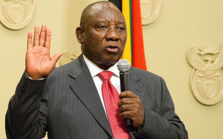 Ông Cyril Ramaphosa trở thành tân Tổng thống Nam Phi