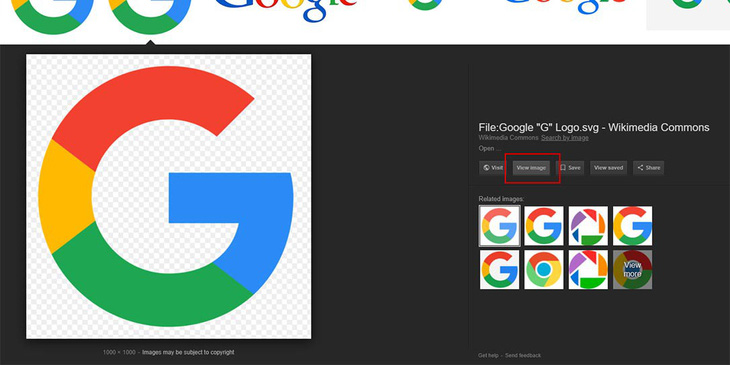 Cách đưa nút ‘View image’ trở lại kết quả tìm kiếm của Google - Ảnh 1.