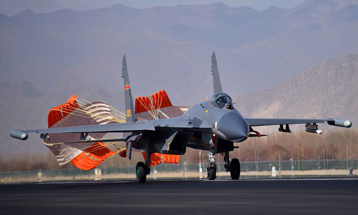 Bắc Kinh bắn tin: điều máy bay hiện đại tập trận để chống Ấn Độ - Ảnh 3.