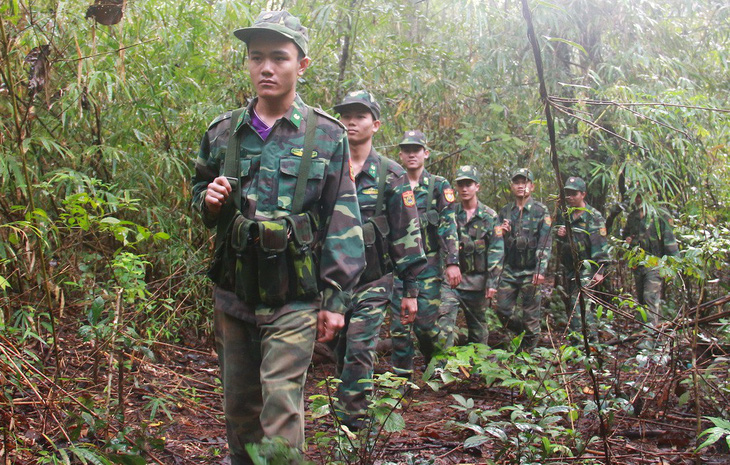Những người lính trong rừng quốc gia Bù Gia Mập - Ảnh 1.