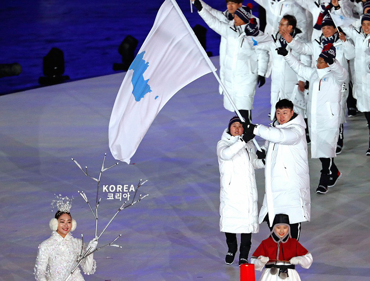 Lễ khai mạc Olympic mùa đông Pyeongchang rực rỡ và hiện đại - Ảnh 5.