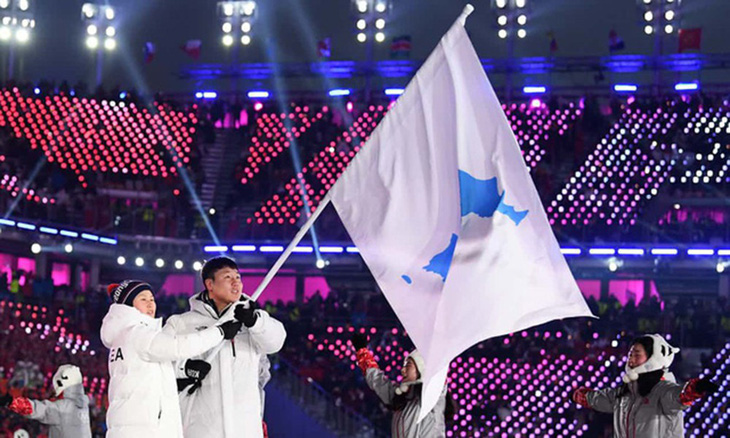 Lễ khai mạc Olympic mùa đông Pyeongchang rực rỡ và hiện đại - Ảnh 2.