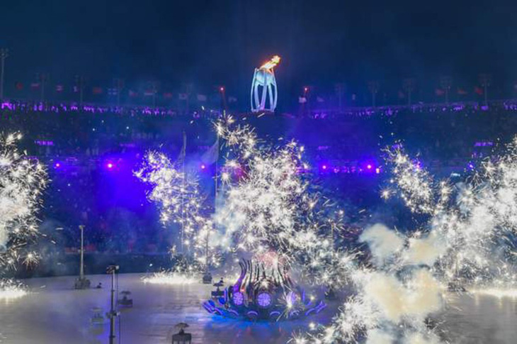 Lễ khai mạc Olympic mùa đông Pyeongchang rực rỡ và hiện đại - Ảnh 6.