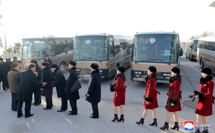 Quan chức Triều Tiên bị trừng phạt được LHQ cấp phép tới Hàn Quốc - Ảnh 1.