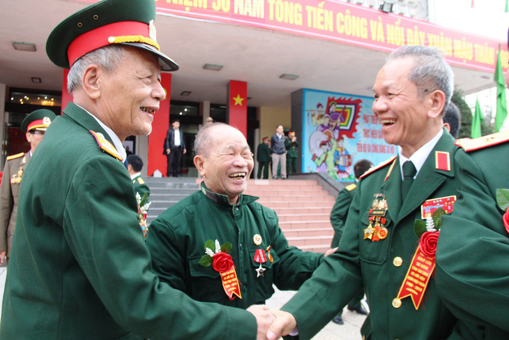 Cựu binh Quân khu Trị Thiên -Huế họp mặt 50 năm chiến dịch Mậu Thân  - Ảnh 3.
