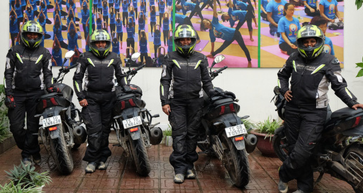Bốn nữ phượt thủ Ấn Độ tới Việt Nam bằng xe máy - Ảnh 7.