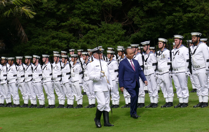 Lễ đón đặc biệt của New Zealand dành cho Thủ tướng Nguyễn Xuân Phúc - Ảnh 1.