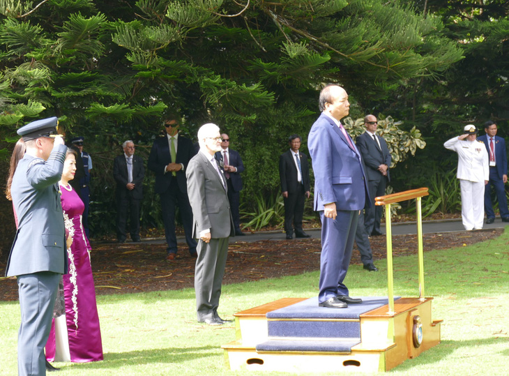 Lễ đón đặc biệt của New Zealand dành cho Thủ tướng Nguyễn Xuân Phúc - Ảnh 7.