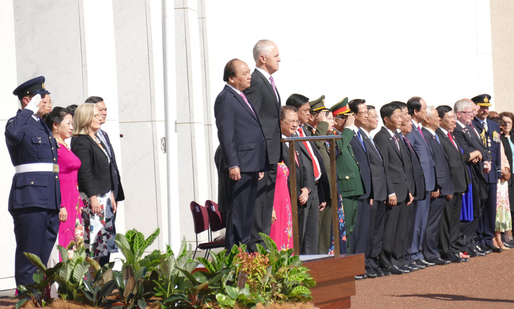 19 loạt đại bác chào mừng Thủ tướng Nguyễn Xuân Phúc thăm Australia - Ảnh 5.