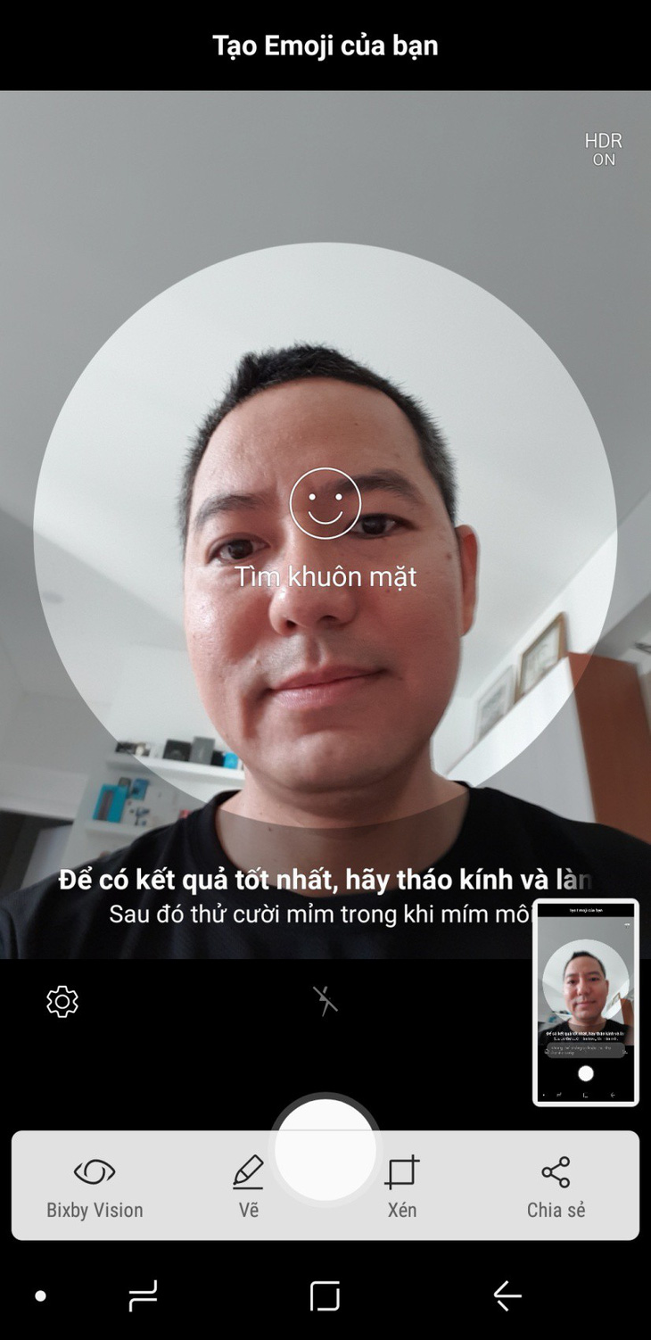 Trào lưu AR Emoji và hướng dẫn cách tạo avatar vui nhộn trên Galaxy S9 - Ảnh 4.