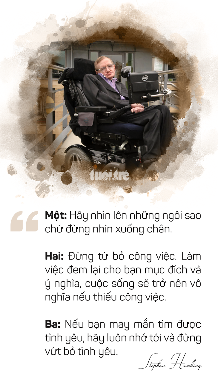 Ông hoàng vật lý Stephen Hawking và những câu nói truyền cảm hứng - Ảnh 12.