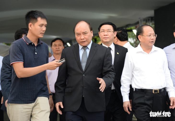 Thủ tướng Nguyễn Xuân Phúc đến viếng cố Thủ tướng Phan Văn Khải - Ảnh 4.