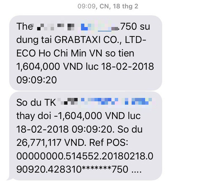 Grab trừ tiền trước là để bảo đảm khách có đủ tiền thanh toán - Ảnh 1.