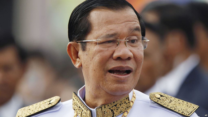 Dọa đánh người biểu tình, Thủ tướng Hun Sen bị Úc phản đối - Ảnh 1.