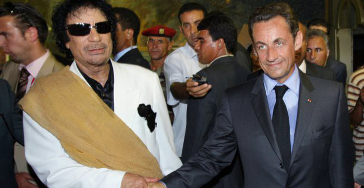 Cựu tổng thống Pháp Sarkozy bị bắt, thẩm tra nguồn tiền bất minh - Ảnh 1.