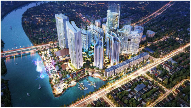 Dự án tỉ đô khu Nam Sài Gòn chính thức mở bán - Ảnh 1.
