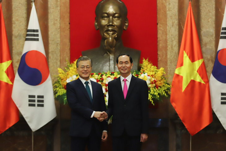 Việt Nam - Hàn Quốc nhất trí hợp tác trong 17 lĩnh vực - Ảnh 1.