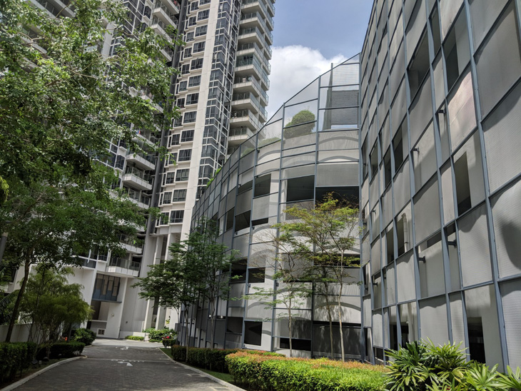 Singapore tách khu đậu xe với chung cư để giảm cháy nổ - Ảnh 1.