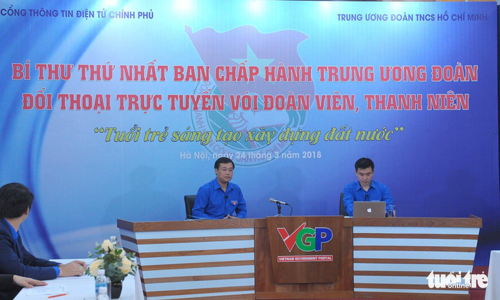 Sáng tạo, khởi nghiệp: đề tài nóng trong đối thoại trực tuyến với Đoàn viên, thanh niên - Ảnh 2.