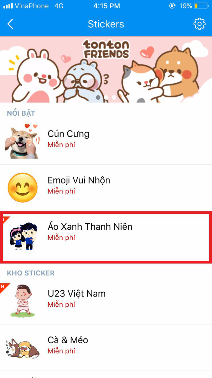 Chia sẻ bộ Sticker Áo xanh thanh niên - Ảnh 2.