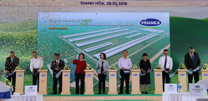 Vinamilk khánh thành trang trại bò sữa công nghệ cao tại Thanh Hóa - Ảnh 1.