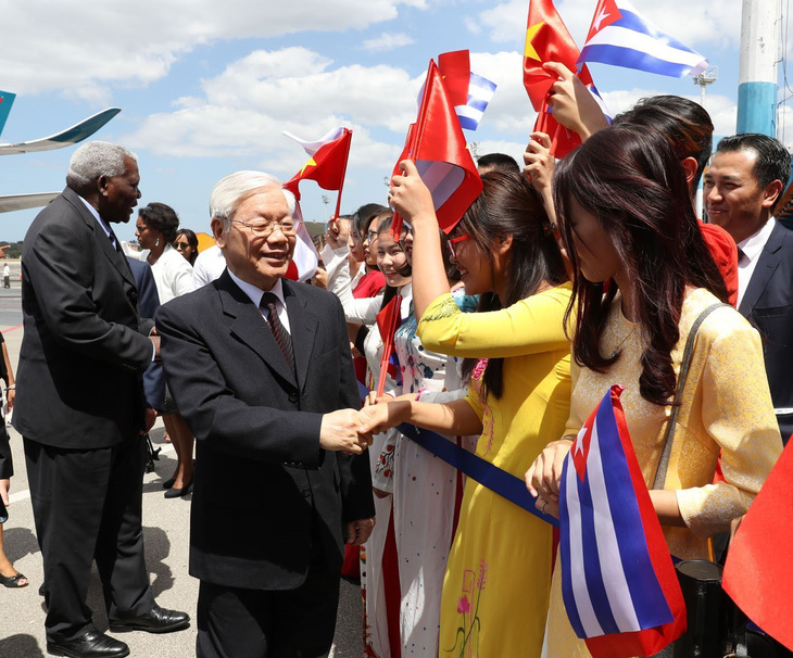 Tổng bí thư Nguyễn Phú Trọng thăm cấp nhà nước tới Cuba - Ảnh 1.