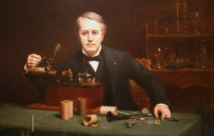 Thomas Edison từng sáng chế máy sản xuất thịt từ đất - Ảnh 1.